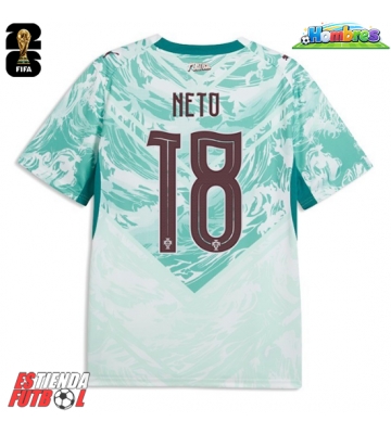 Portugal Pedro Neto #18 Segunda Equipación Mundial 2026 Manga Corta Portugal Pedro Neto #18 Segunda Equipación Mundial 2026 Manga Corta